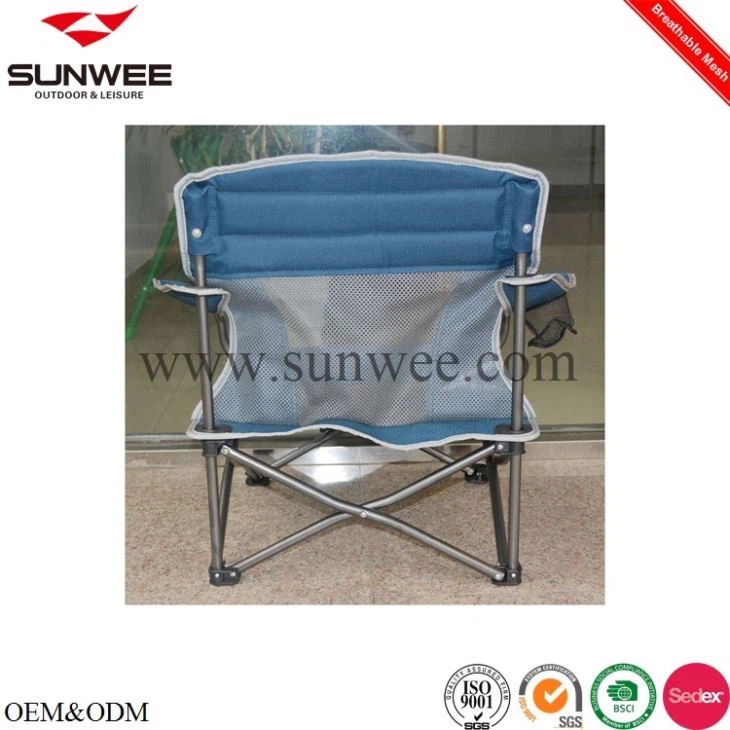 Low folding beach chair