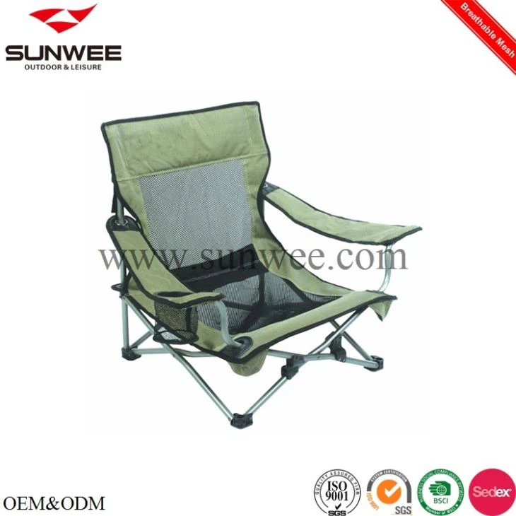 Low Seat Mesh Beach Chair